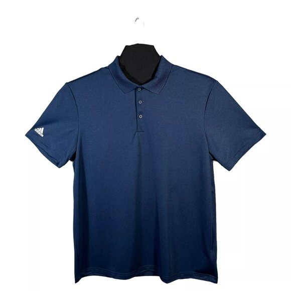 Adidas Men's Performance Golf Polo Shirt Size 3XL Navy Blue Regular Fit - Picture 1 of 4